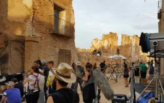 Belchite un escenario de pelicula