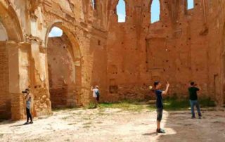 Un viaje al pasado por el patrimonio arquitectonico de Belchite