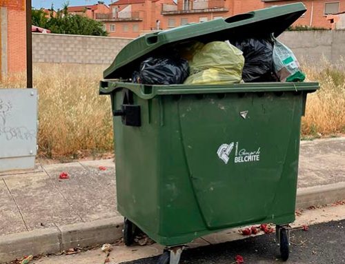 Belchite denuncia discontinuidad por parte de la Comarca en  la recogida de basuras del municipio