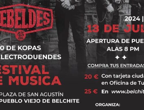 Los Rebeldes actuarán en el Pueblo Viejo de Belchite en la gira de su 45 aniversario