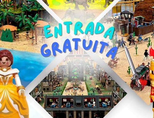 El universo Playmobil llega a Belchite con 300 metros cuadrados de exposición y una recreación del Pueblo Viejo