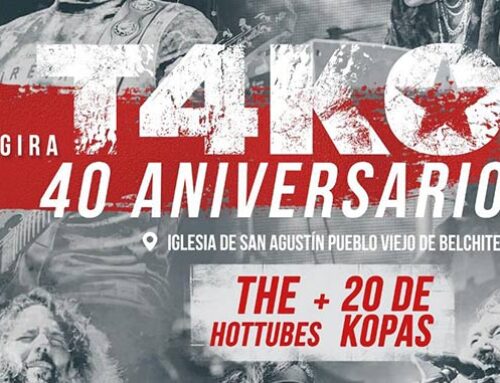 La gira 40 aniversario de Tako recala en el Pueblo Viejo en el marco de Belchite Music 2025
