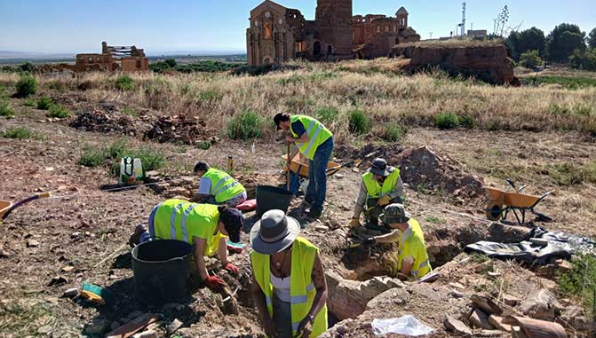 ¿Hubo una sinagoga medieval en el Pueblo Viejo de Belchite?